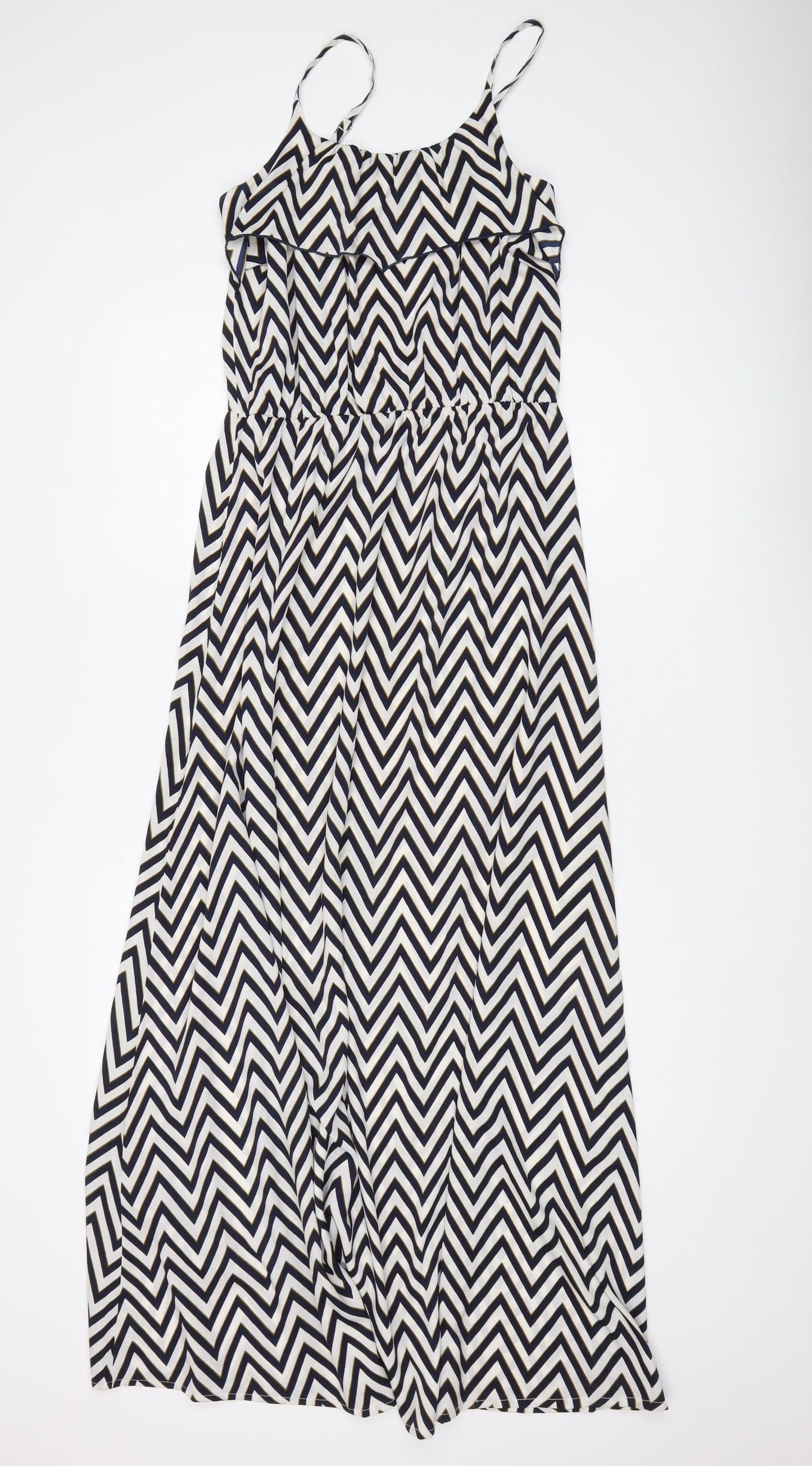 Influence Womens Multicoloured Chevron Maxi Dress