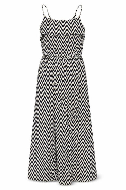 Influence Womens Multicoloured Chevron Maxi Dress