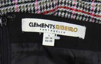 Womens UK Size 14 Clements Ribeiro Straight & Pencil  Skirt