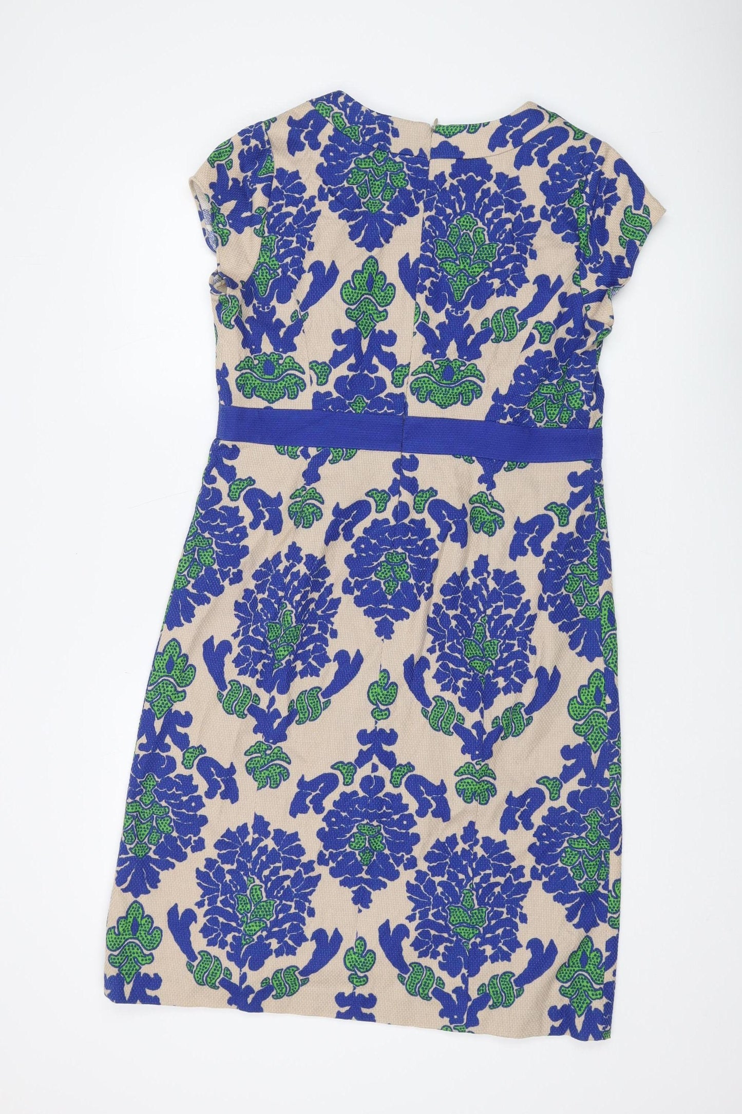 Ro den Women's Floral Shift Dress, Size 10, Multicoloured
