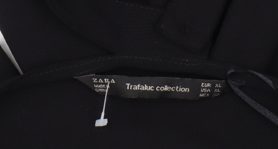 Womens UK Size L Zara Black  Blouse