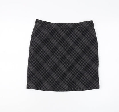 Marc O'Polo Women's Grey A-Line Short Skirt Size 12