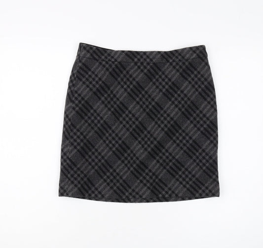 Marc O'Polo Women's Grey A-Line Short Skirt Size 12