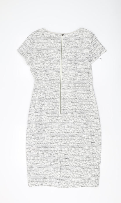 Next Women’s Geometric Sheath Dress, Size 12