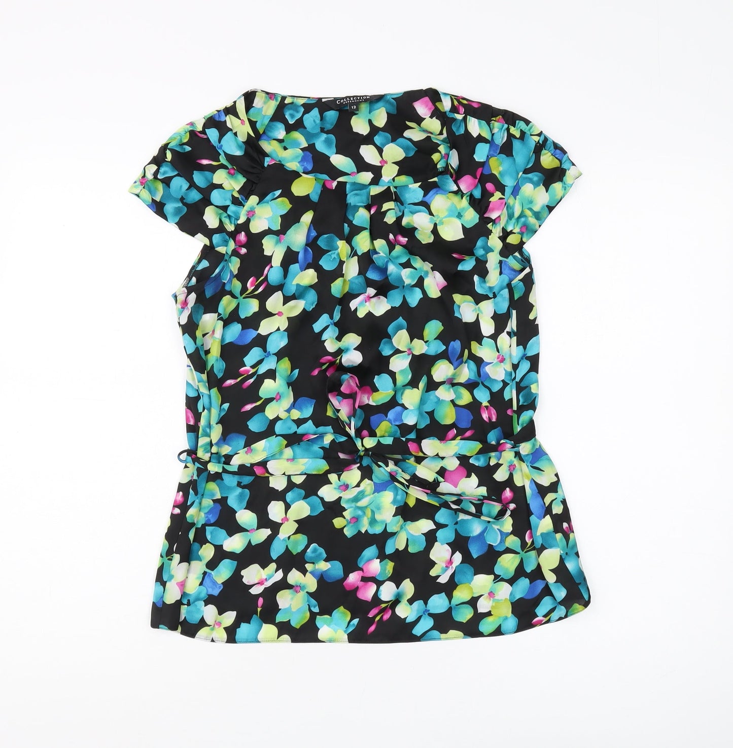 Debenhams Women's Floral Blouse, Size 12, Multicoloured