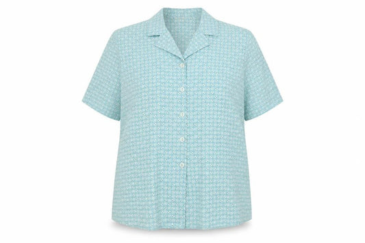Womens UK Size 18 Bonmarché Blue Basic Blouse