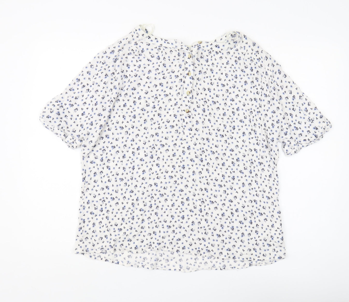 Womens UK Size 14 Principles Multicoloured Basic Blouse