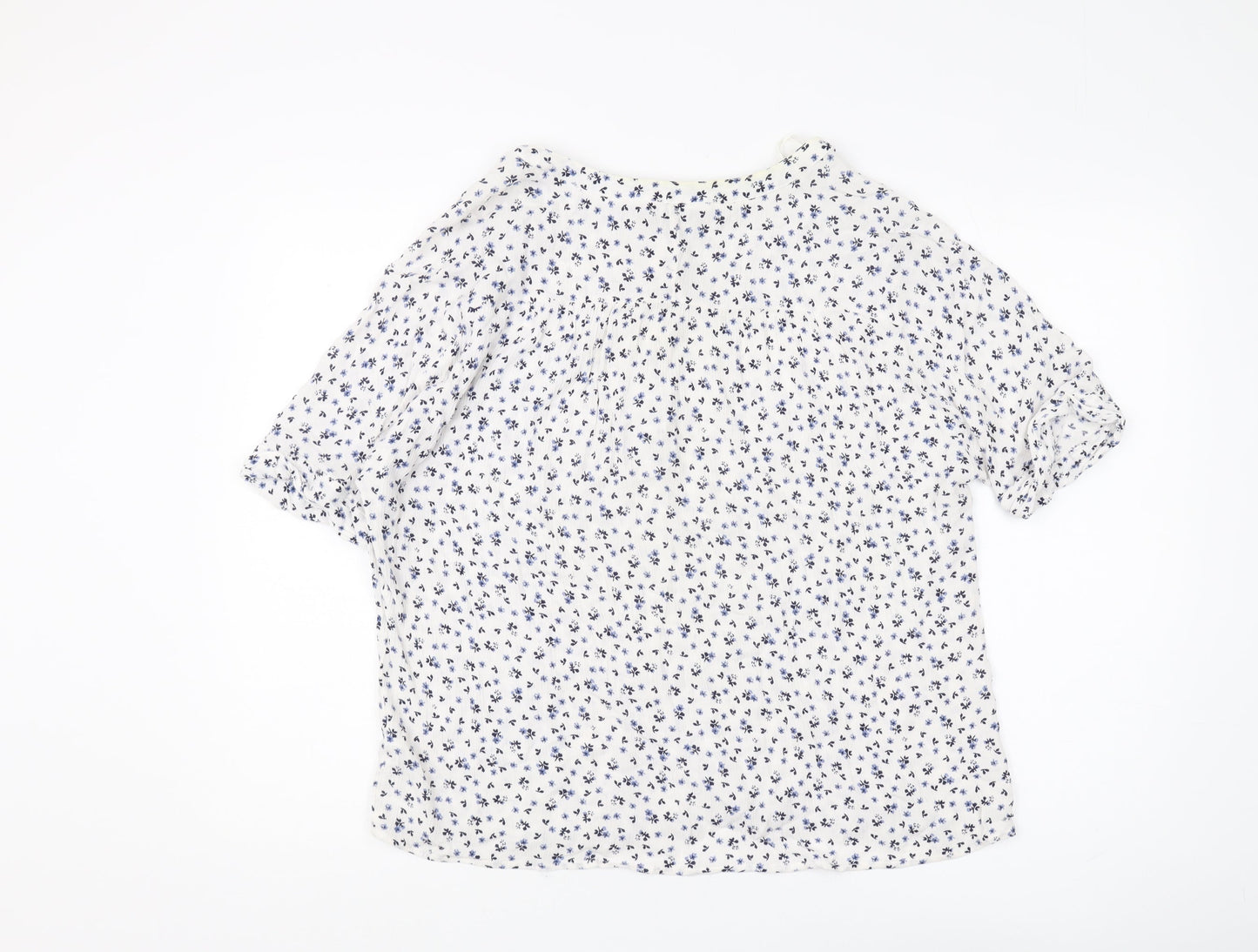 Womens UK Size 14 Principles Multicoloured Basic Blouse