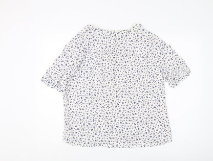 Womens UK Size 14 Principles Multicoloured Basic Blouse