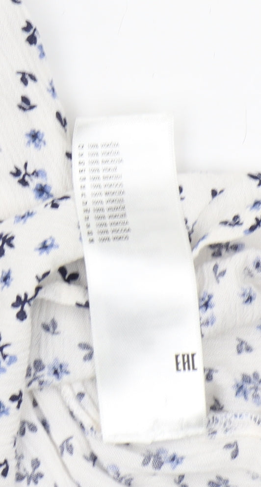 Womens UK Size 14 Principles Multicoloured Basic Blouse