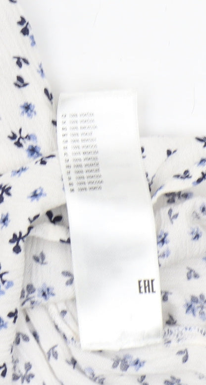 Womens UK Size 14 Principles Multicoloured Basic Blouse