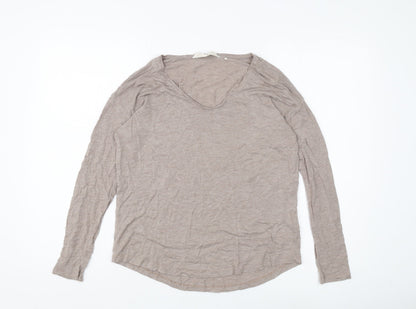 South Coast Women's Beige Long Sleeve Top UK 10