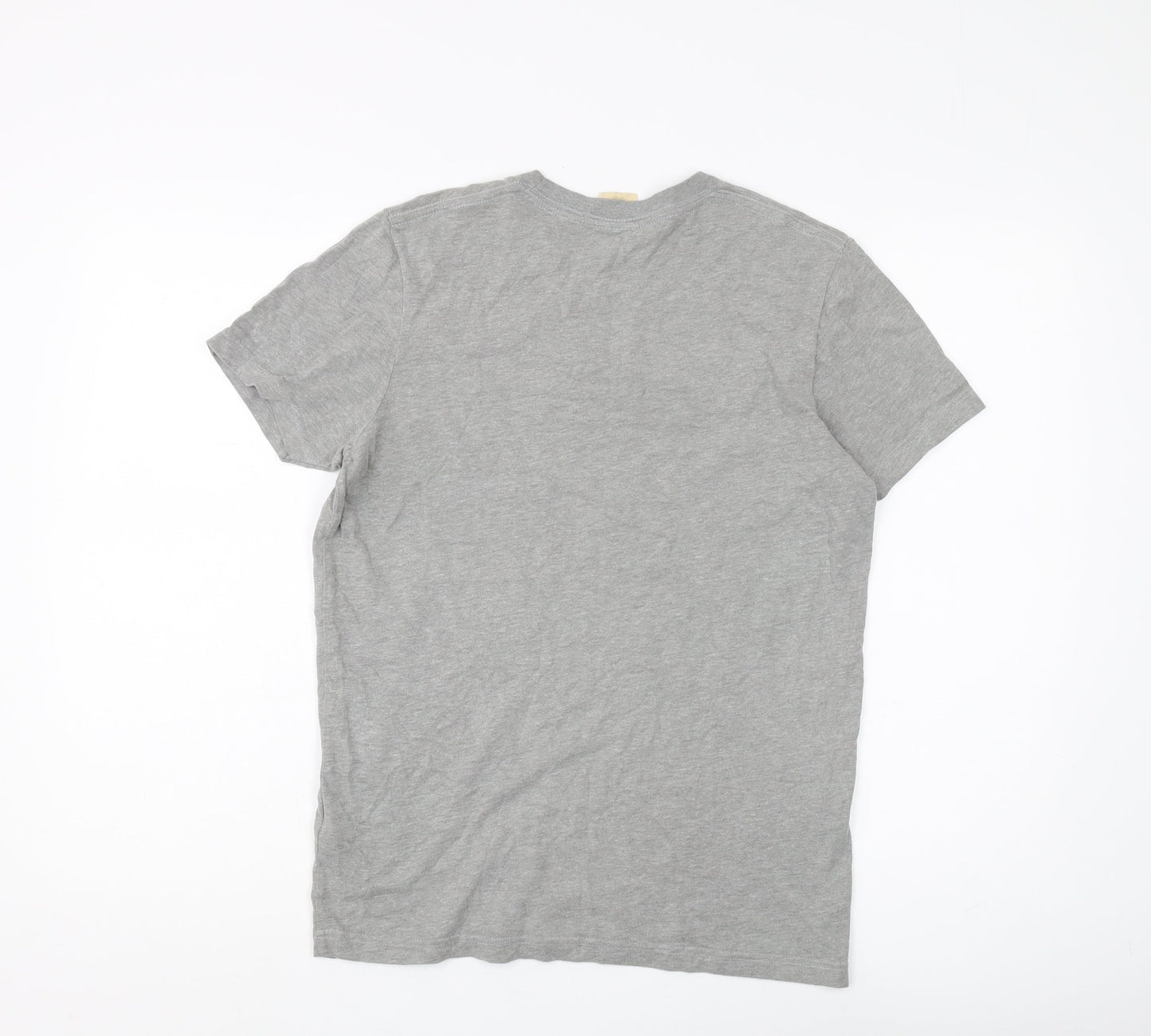 Mens UK Size S Hollister Grey  T-Shirt