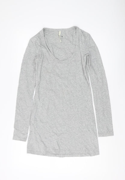 Firetrap Women's Grey Long Sleeve T-Shirt, Size S