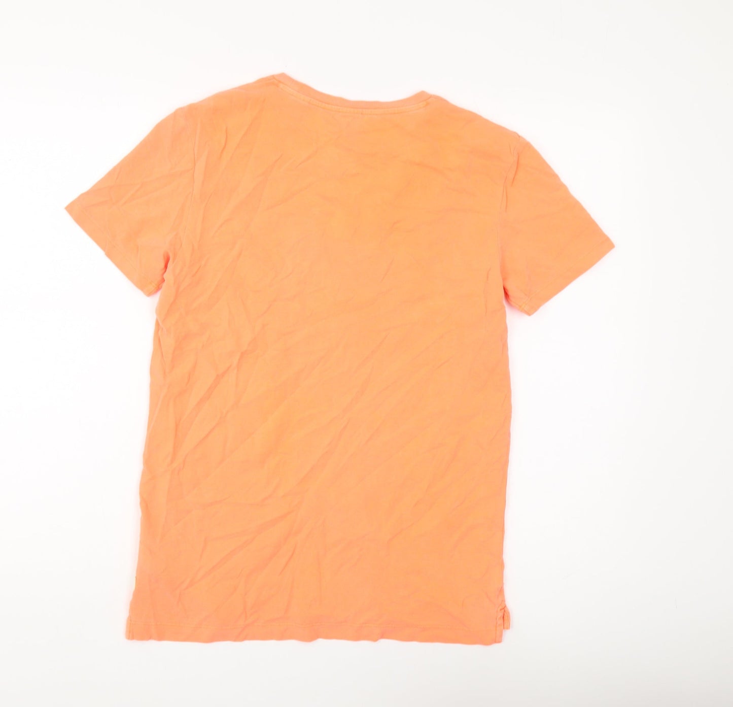 Unisex Adults UK Size 16 Scotch & Soda Orange  T-Shirt