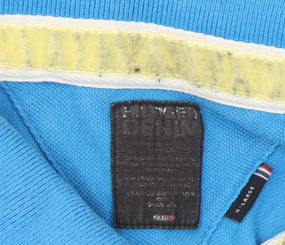 Tommy Hilfiger Men's Blue Polo Shirt XL