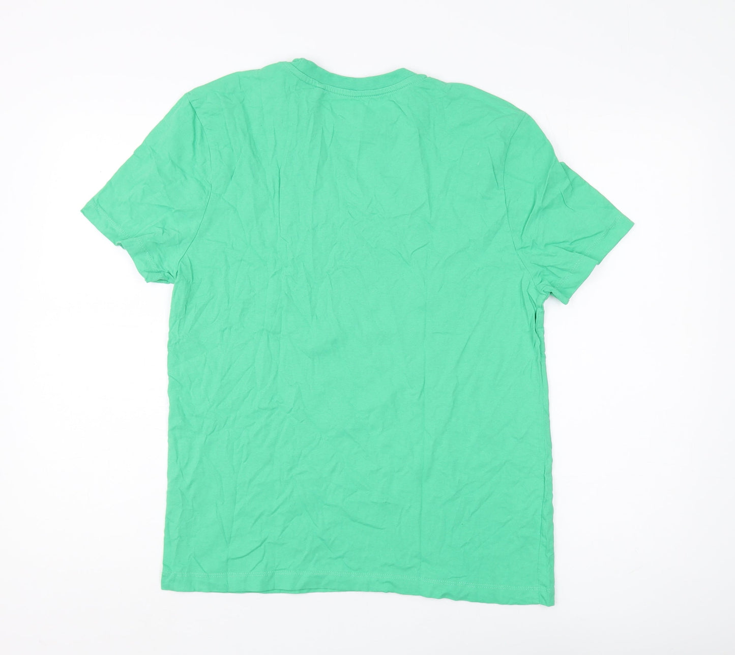 Mens UK Size L Friends Green  T-Shirt