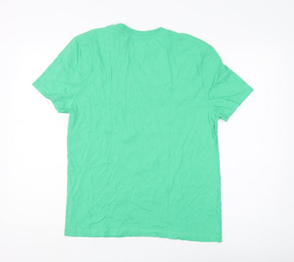 Mens UK Size L Friends Green  T-Shirt