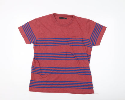 Mens UK Size L French Connection Red  T-Shirt