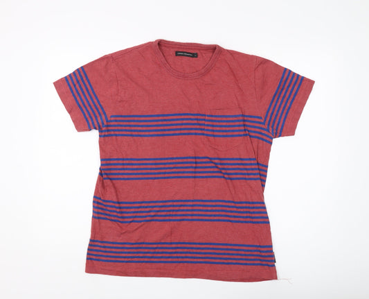 Mens UK Size L French Connection Red  T-Shirt