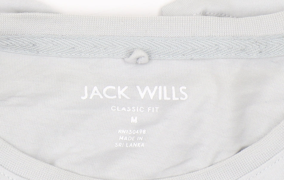 Jack Wills Men's Grey Classic Fit T-Shirt M