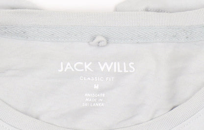 Jack Wills Men's Grey Classic Fit T-Shirt M