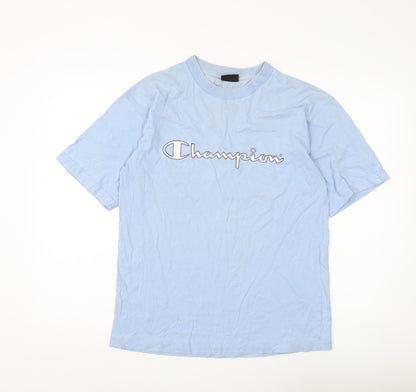 Mens UK Size M Champion Blue  T-Shirt
