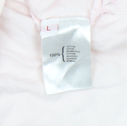 Pringle Men's Pink Polo Shirt L Cotton Casual