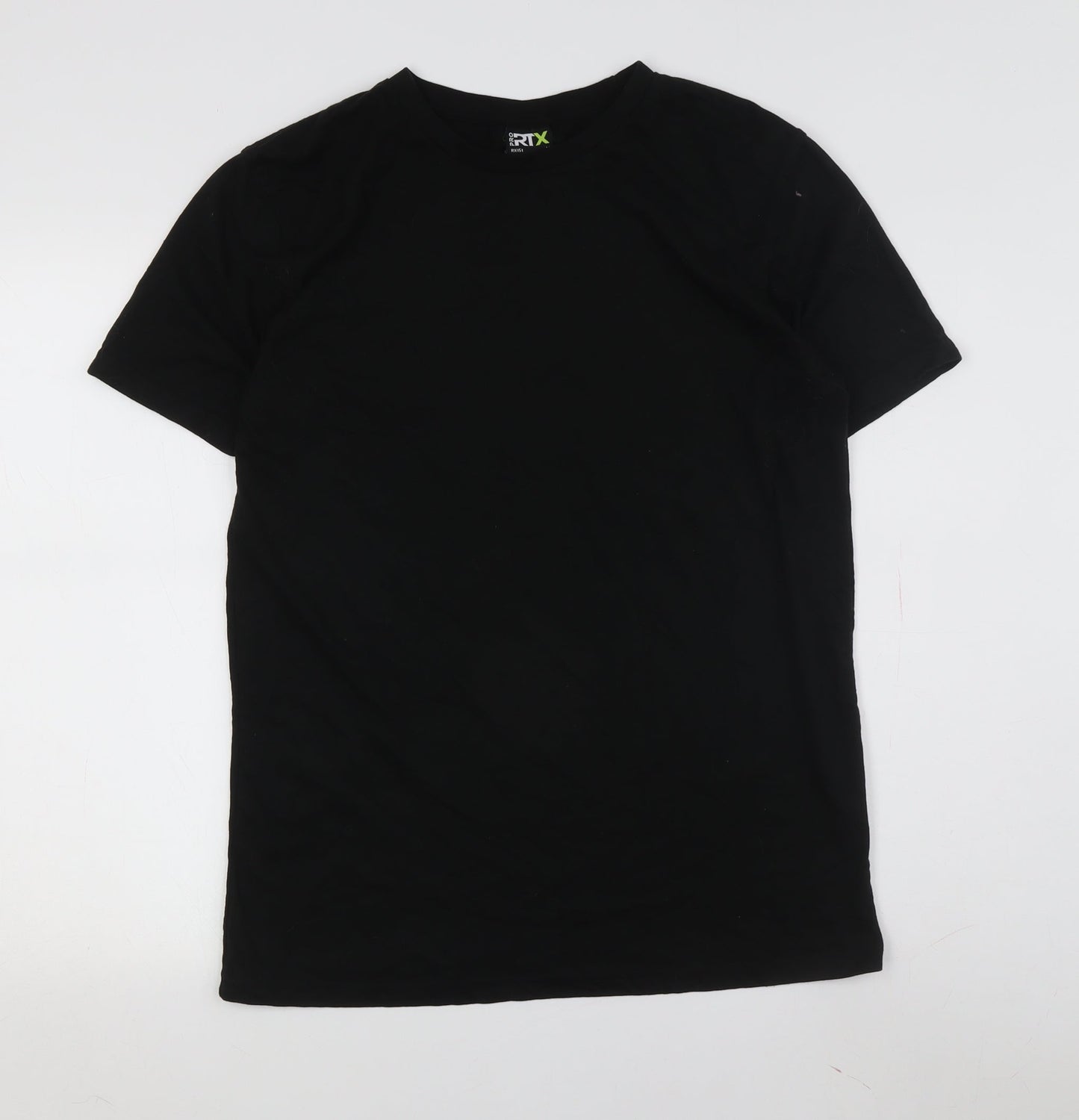 PRO RTX Men's Black T-Shirt M Regular Crew Neck