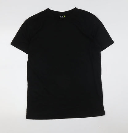 PRO RTX Men's Black T-Shirt M Regular Crew Neck