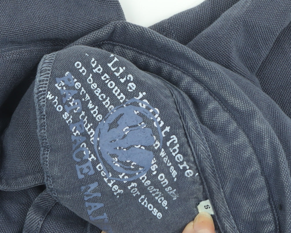 Marks and Spencer Men's Blue S Short Sleeve Polo Shirt