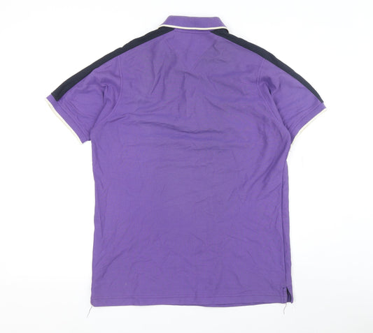 GRV Nautic Wear Men's Purple Polo Shirt M