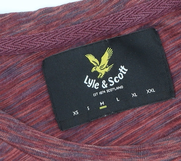 Lyle & Scott Men's Red M Cotton T-Shirt