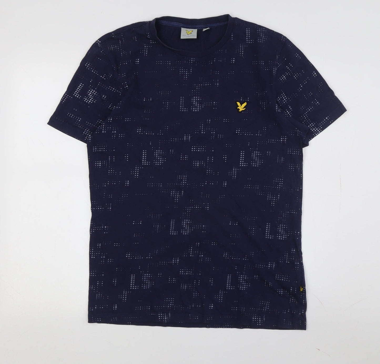 Lyle & Scott Men's Blue Graphic Print T-Shirt M