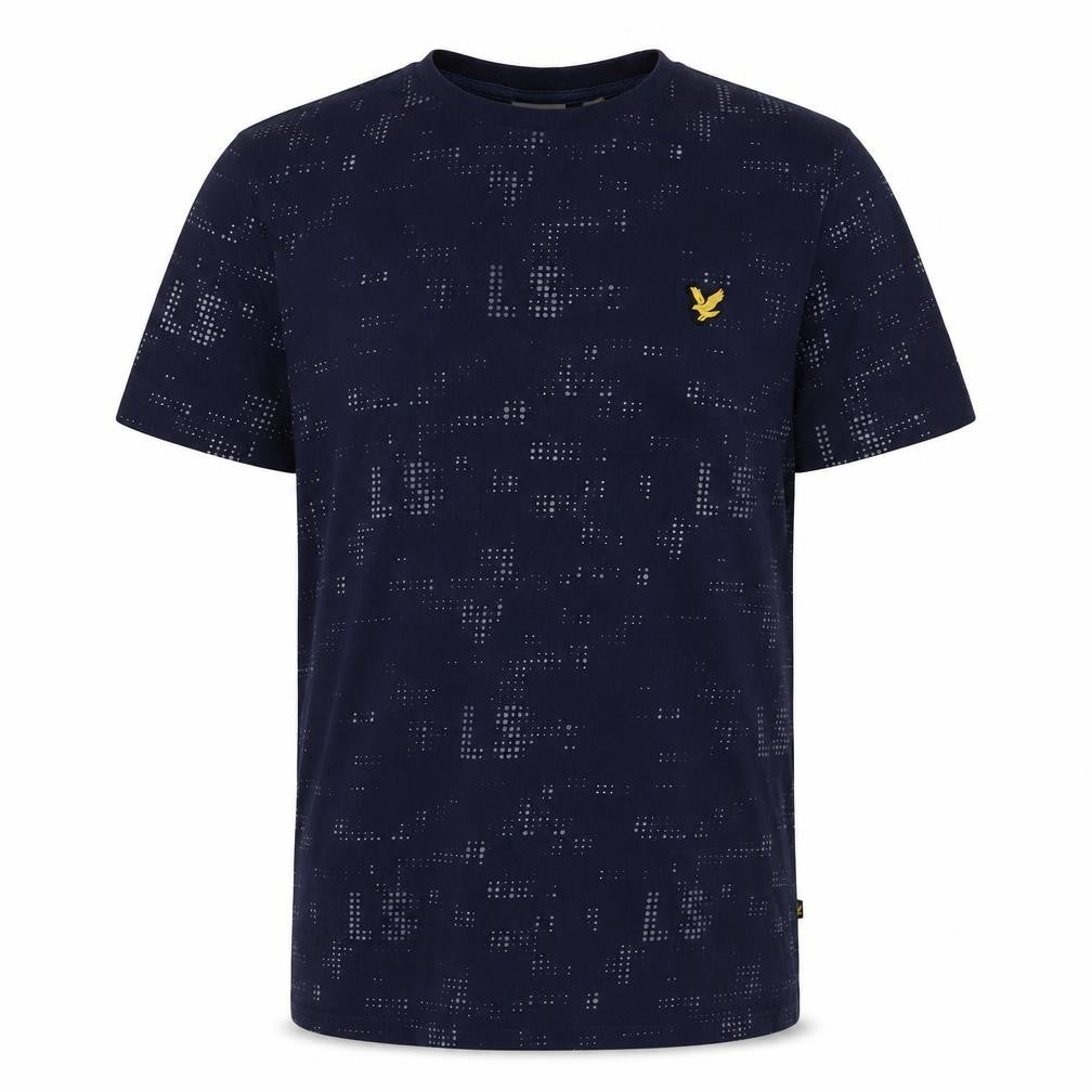 Mens UK Size M Lyle & Scott Blue  T-Shirt