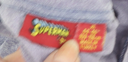 Superman Graphic Men's Grey T-Shirt - Regular Fit Size XL