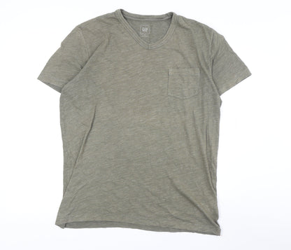 Mens UK Size M Gap Green  T-Shirt