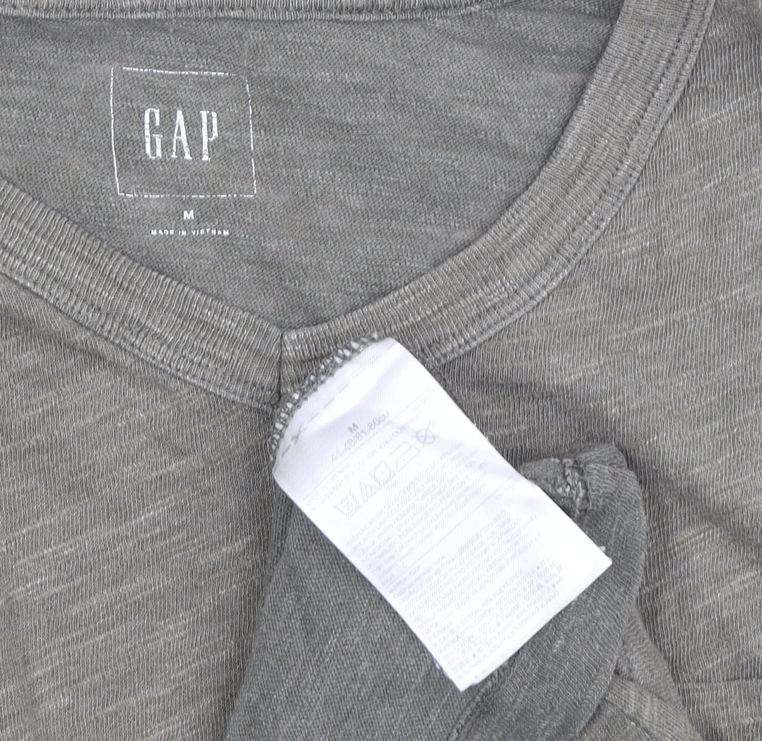 Mens UK Size M Gap Green  T-Shirt