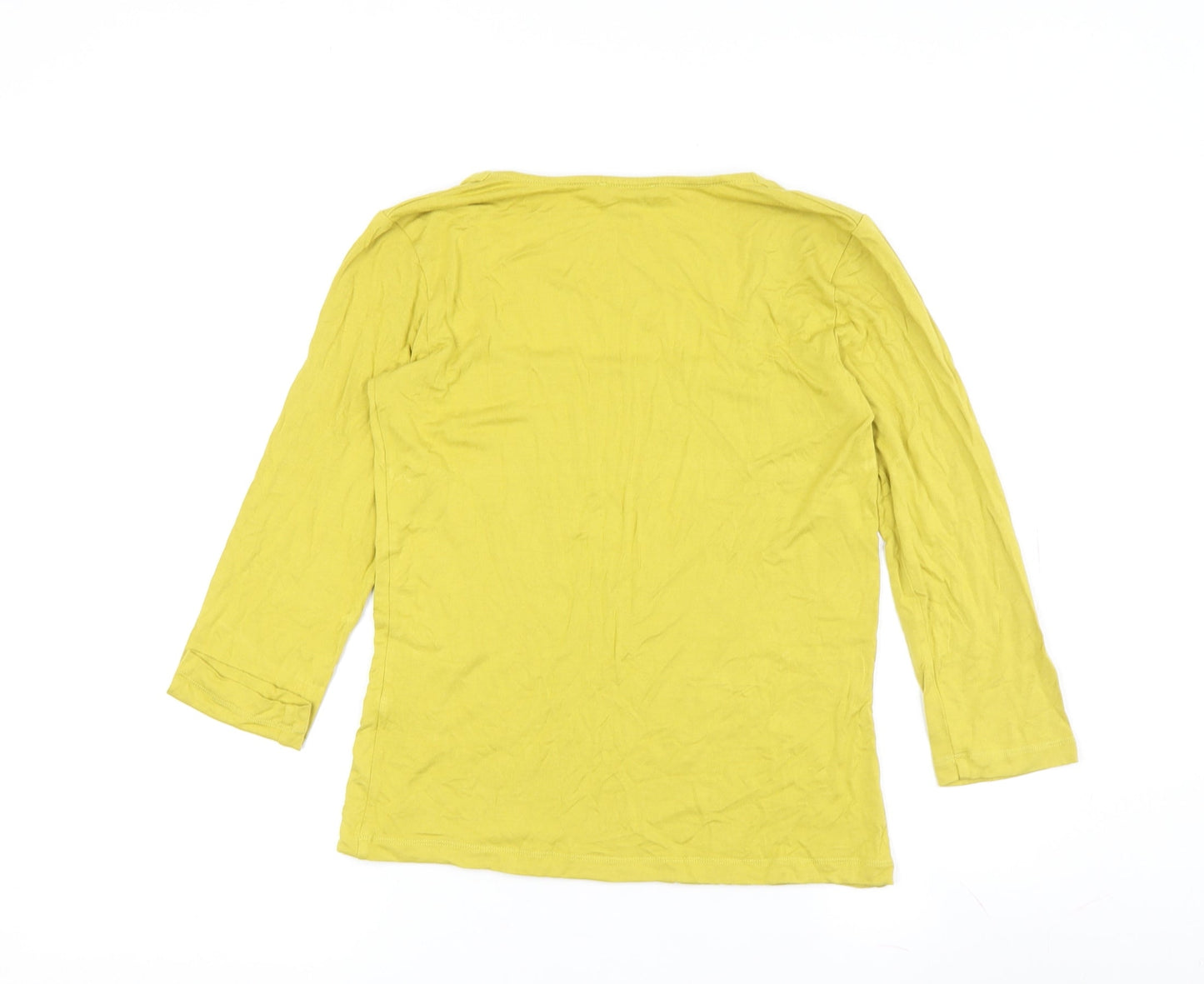 Womens UK Size S Hobbs Yellow  T-Shirt
