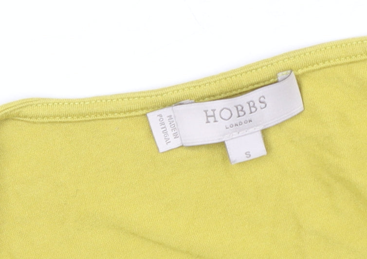 Womens UK Size S Hobbs Yellow  T-Shirt
