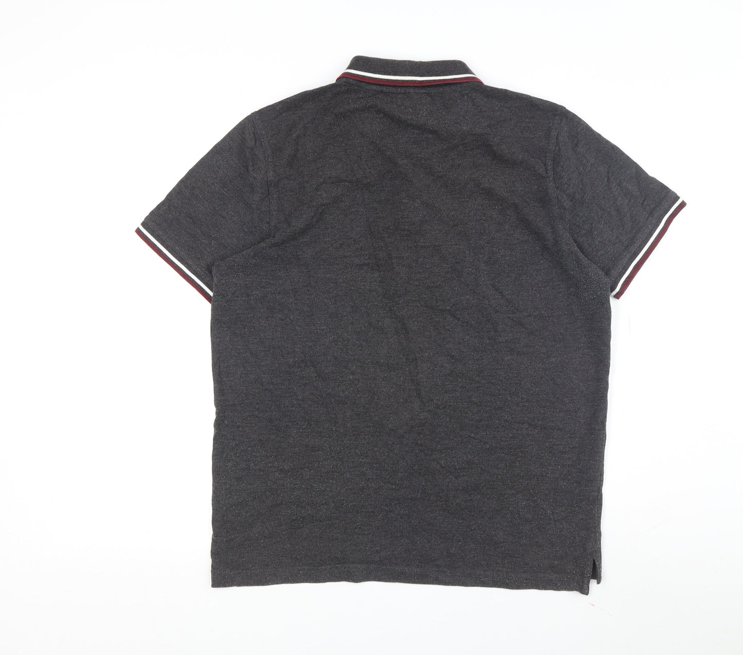 Pierre Cardin Men's Grey Polo M Regular Fit