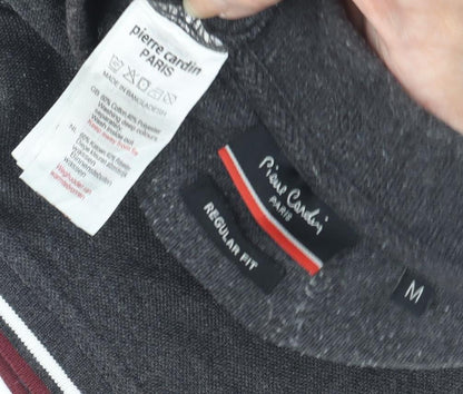 Pierre Cardin Men's Grey Polo M Regular Fit