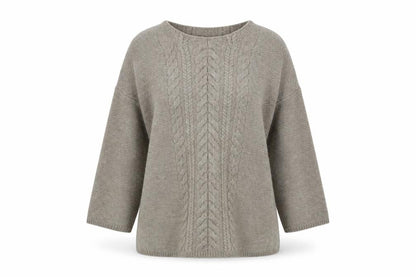 Womens UK Size M Amaryllis Beige Pullover Jumper