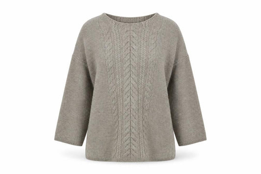 Womens UK Size M Amaryllis Beige Pullover Jumper