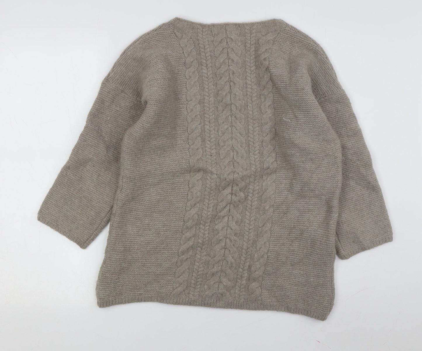 Womens UK Size M Amaryllis Beige Pullover Jumper