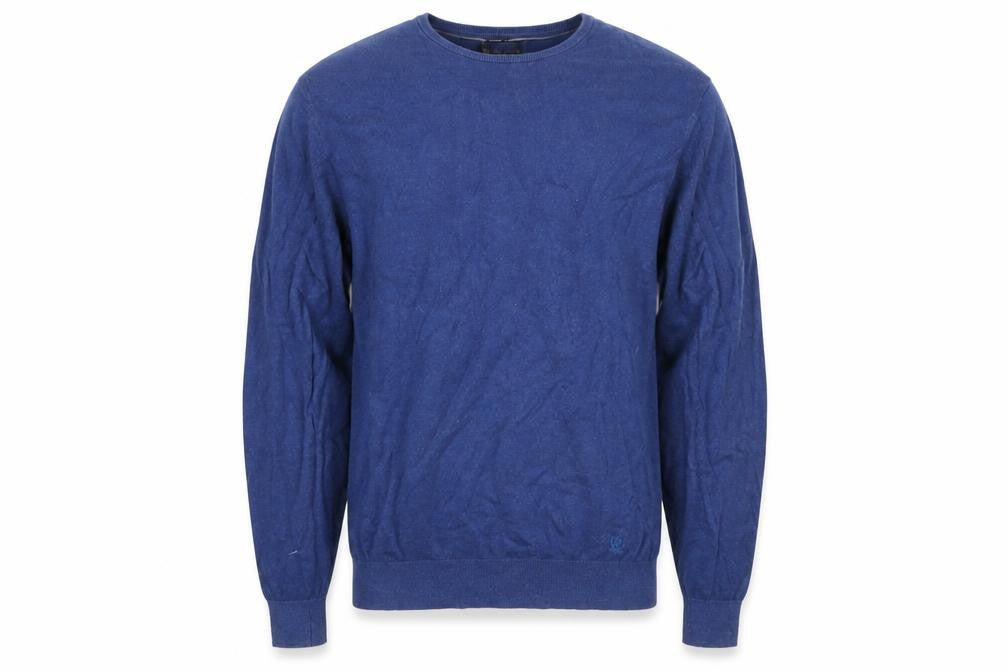 Mens UK Size XL Massimo Dutti Blue Pullover Jumper