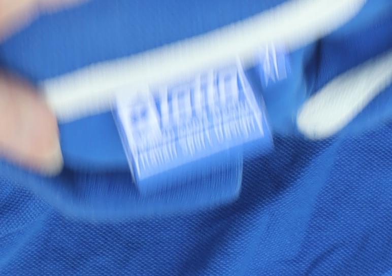 Lotto Men's Blue Polo Shirt XL Cotton Short Sleeve