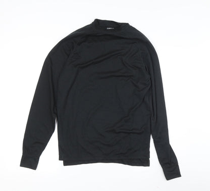 Trespass Men's Black Long Sleeve T-Shirt, Medium