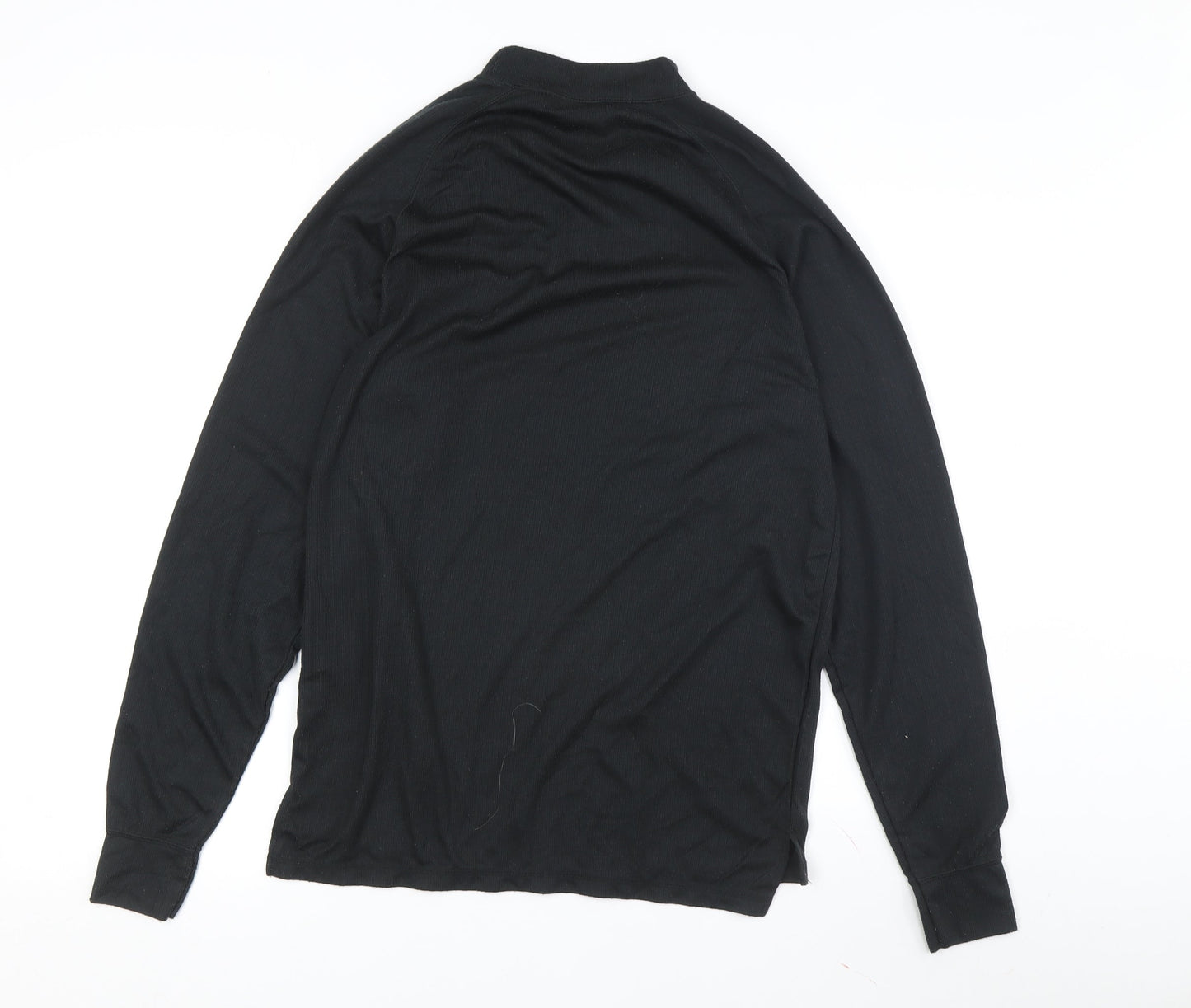 Trespass Men's Black Long Sleeve T-Shirt, Medium