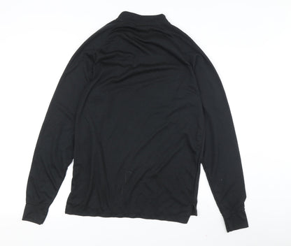 Trespass Men's Black Long Sleeve T-Shirt, Medium